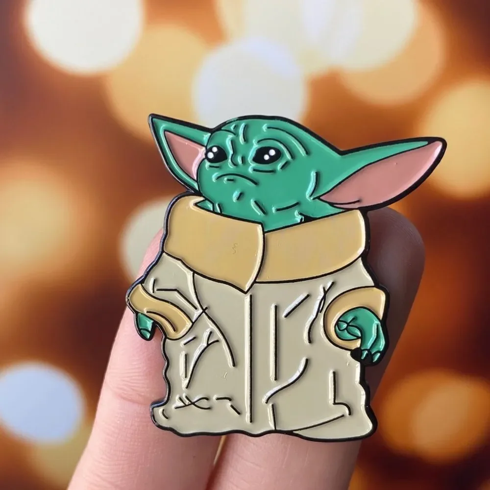 Yoda Enamel Pin/ Brooch Lapel